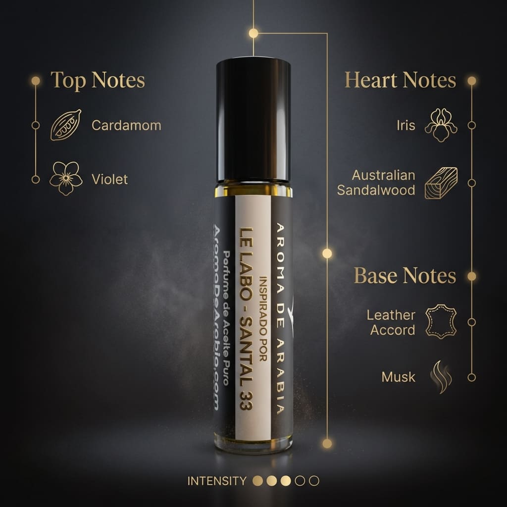 Aroma De Arabia Inspired by Le Labo: Santal 33