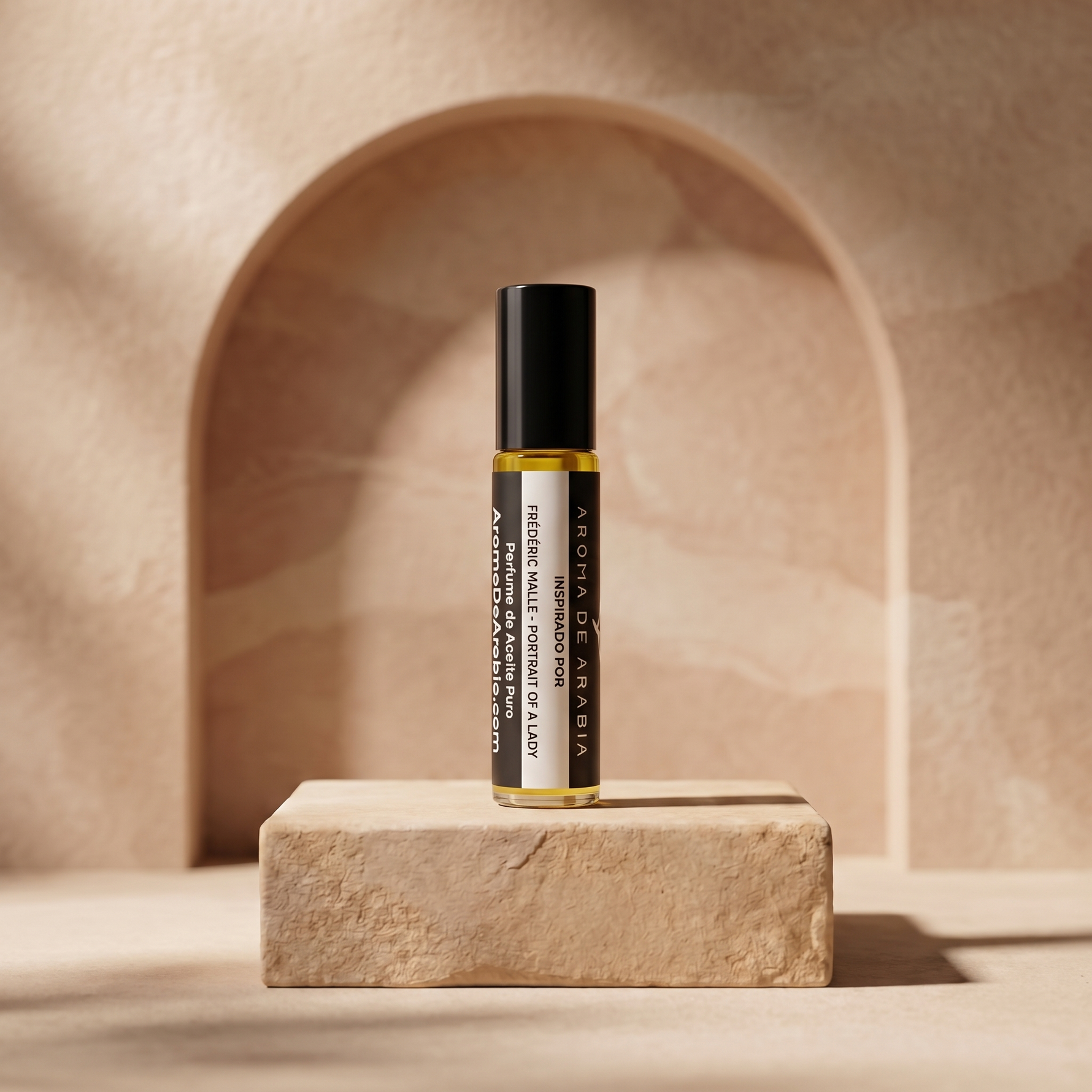 Aroma De Arabia Inspired by Frederic Malle Portrait of a Lady 10 ml perfume oil roller bottle